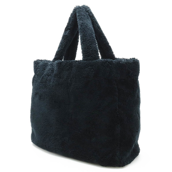 Prada Bianco White Bag Black Nero Tote Terry Spunya - Picture 1 of 6